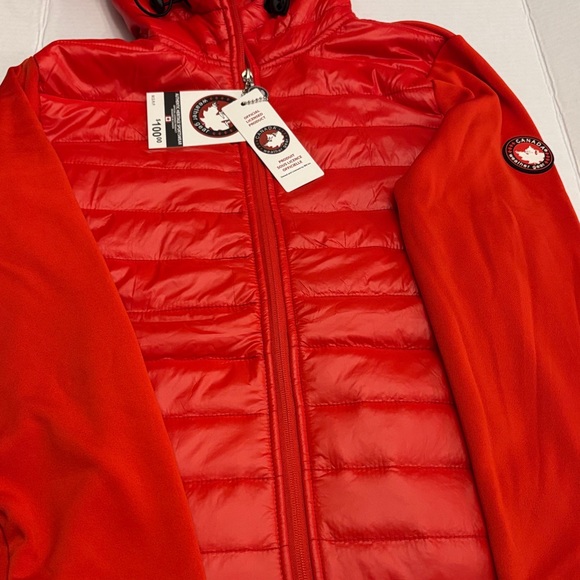 Canada Goose Bold Red Quilted Jacket - Picture 2 of 9